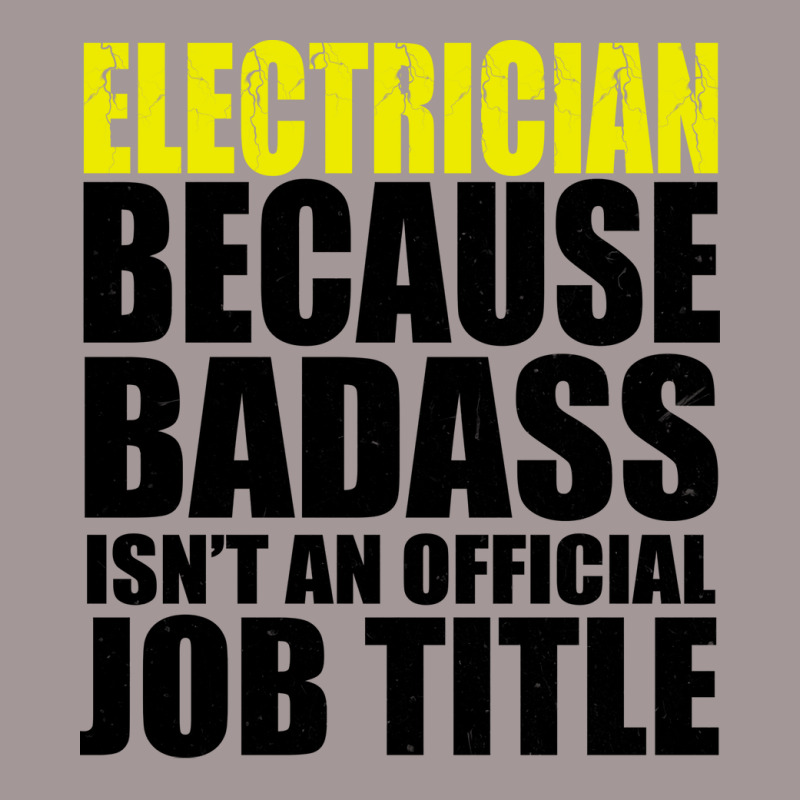 Electrician Because Badass Isnt Job Title Cool Vintage Hoodie | Artistshot