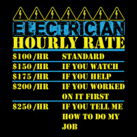 Electrician Hourly Rate I Electricity I Electricia Men's Long Sleeve Pajama Set | Artistshot