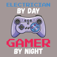 Electrician By Day Gamer By Night Hippie Vintage Short | Artistshot