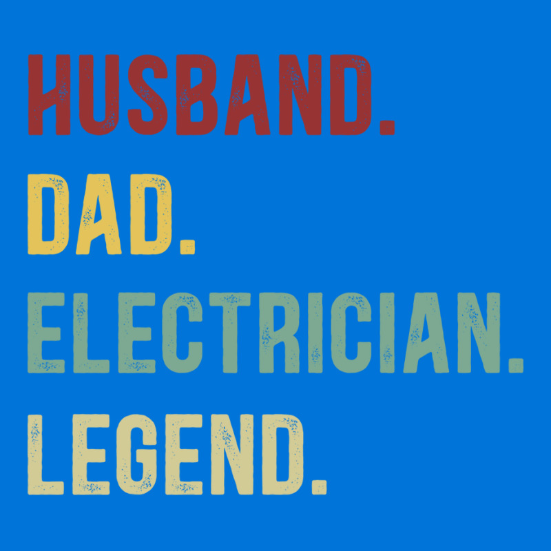 Electrician Funny Vintage Retro  Husband Dad Elect Landscape Canvas Print | Artistshot