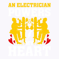 An Electrician Powers My Heart Stars Tank Top | Artistshot