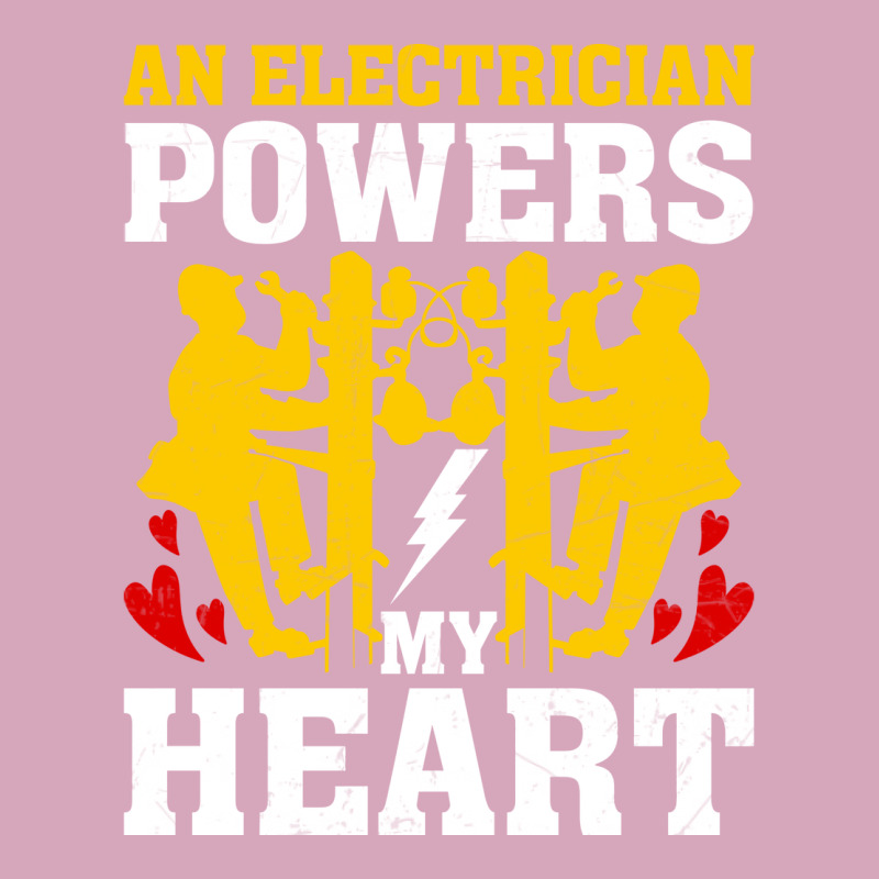 An Electrician Powers My Heart Stars Classic T-shirt | Artistshot