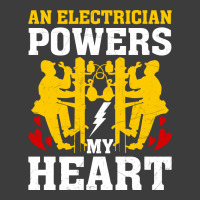 An Electrician Powers My Heart Stars Men's Polo Shirt | Artistshot