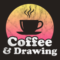 Coffee And Drawing Yellow Tank Top | Artistshot