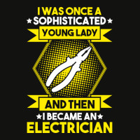 Electrician Lineman Wireman Electronics Technician Scorecard Crop Tee | Artistshot