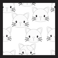 Cats Vector Fashion Background Seamless Cool T-shirt | Artistshot