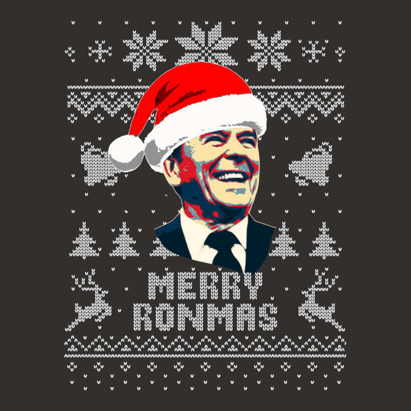 Ronald Reagan Merry Ronmas Champion Hoodie by megyasarez | Artistshot