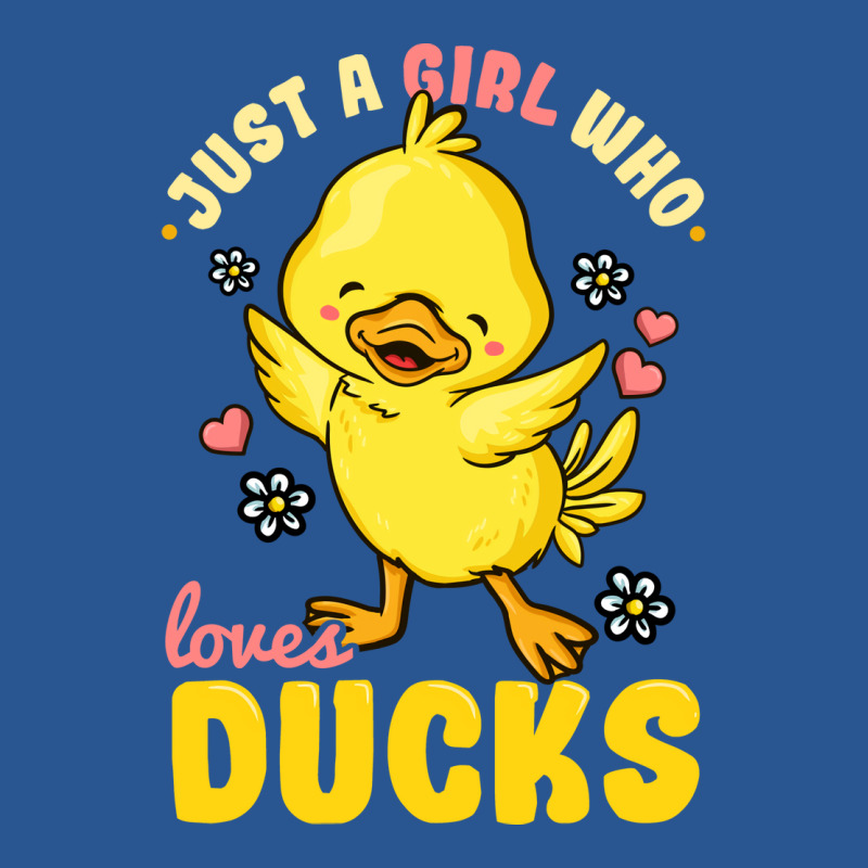 Just A Girl Who Loves Ducks Cute Duck Lover Yellow T-Shirt by argirwpaenov9 | Artistshot