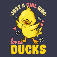 Just A Girl Who Loves Ducks Cute Duck Lover Yellow Long Sleeve Shirts | Artistshot