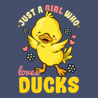 Just A Girl Who Loves Ducks Cute Duck Lover Yellow Vintage Short | Artistshot