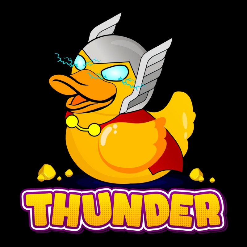 Thunder Rubber Duck Hipster Kids Cap by armahwacefs | Artistshot