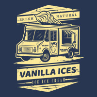 Fresh Natural Vanilla Ices Ice Ice Cream Ladies Denim Jacket | Artistshot