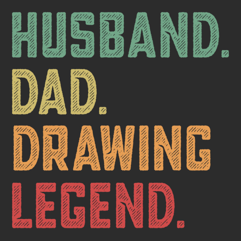 Husband Dad Drawing Legend Draw Vintage Exclusive T-shirt | Artistshot