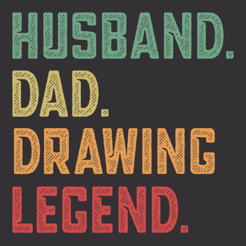 Husband Dad Drawing Legend Draw Vintage Vintage Short | Artistshot