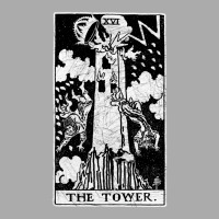 The Tower Tarot Card   Major Arcana   Fortune Tell T-shirt | Artistshot