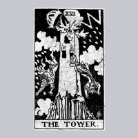 The Tower Tarot Card   Major Arcana   Fortune Tell Unisex Jogger | Artistshot