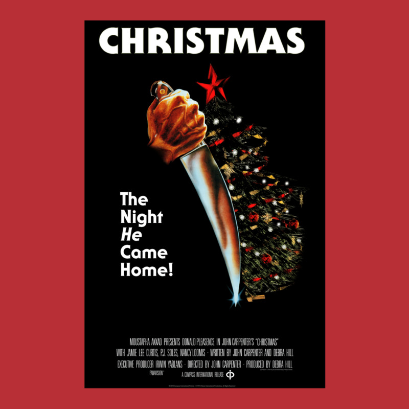 Christmas (halloween Poster Parody)  (1) T-shirt | Artistshot