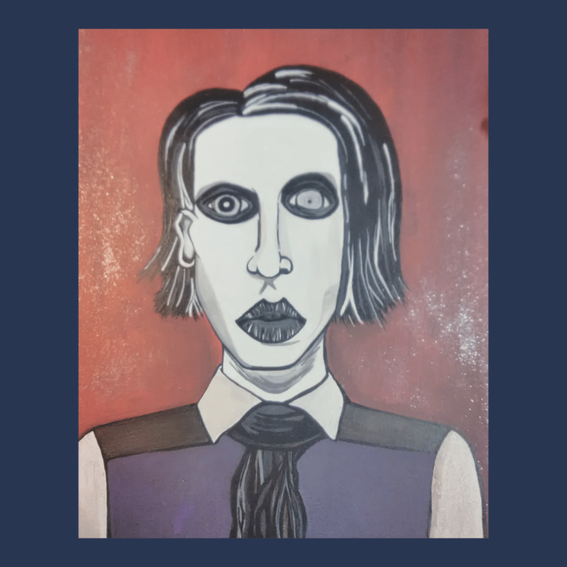 Marilyn Manson Men Denim Jacket by cevassanadel | Artistshot