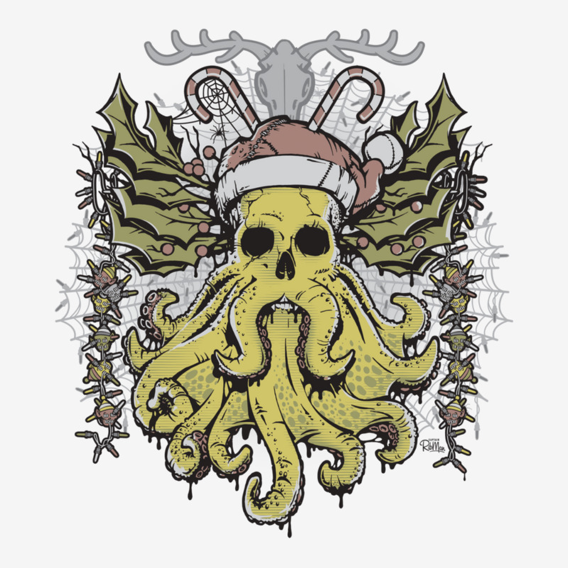 Merry Cthulhumas! Graphic T-shirt by cevassanadel | Artistshot