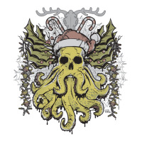 Merry Cthulhumas! V-neck Tee | Artistshot