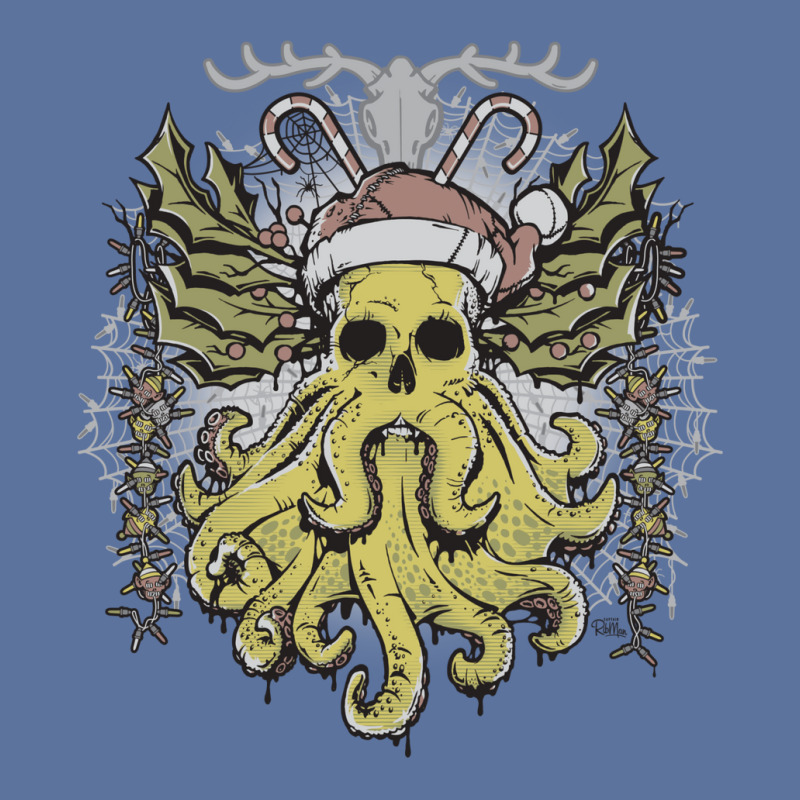 Merry Cthulhumas! Lightweight Hoodie by cevassanadel | Artistshot