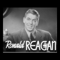 Ronald Reagan In Dark Victory Cropped Sweater | Artistshot