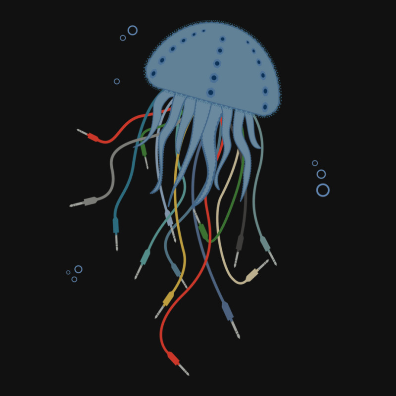 Modular Jellyfish Synthesizer For Musician Graphic T-shirt | Artistshot