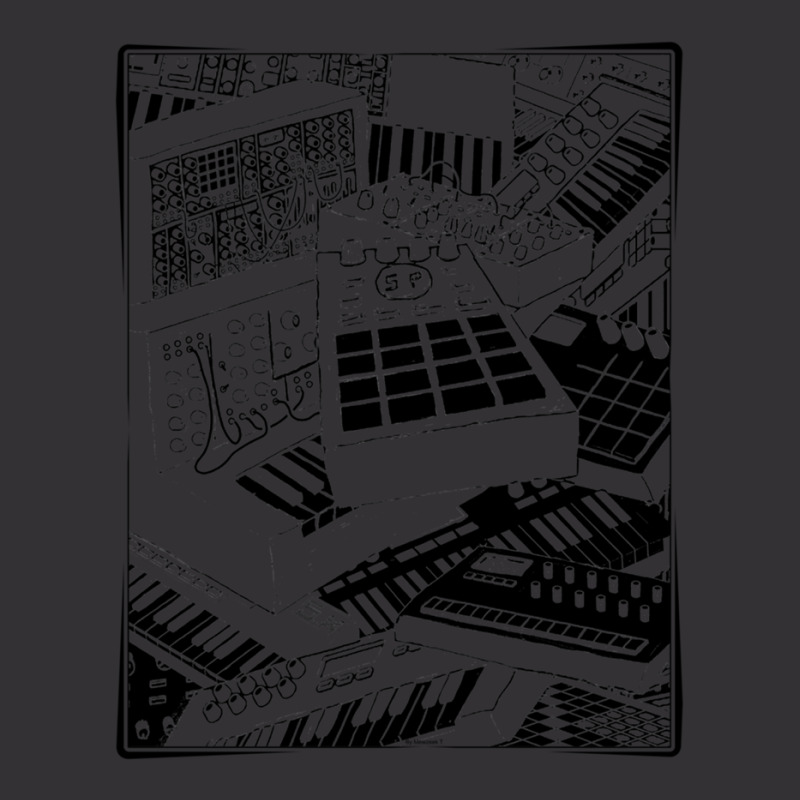 Synthesizer Art For Electronic Musician Vintage Short | Artistshot