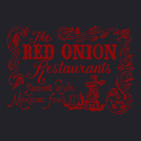 The Red Onion Restaurant        Retro Mid Century Unisex Sherpa-lined Denim Jacket | Artistshot