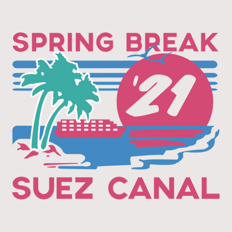 Spring Break   Suez Canal Pocket T-shirt | Artistshot