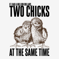 Two Chicks At The Same Time Adjustable Cap | Artistshot