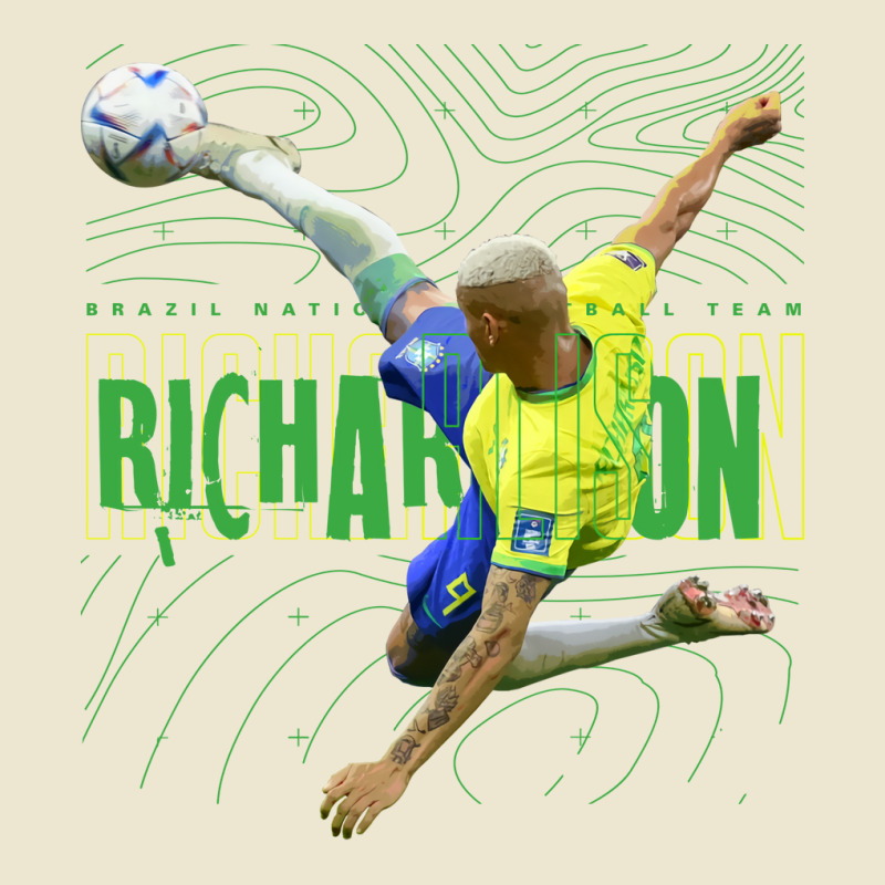 Richarlison Brazil Cropped Hoodie by tonchibenaja | Artistshot