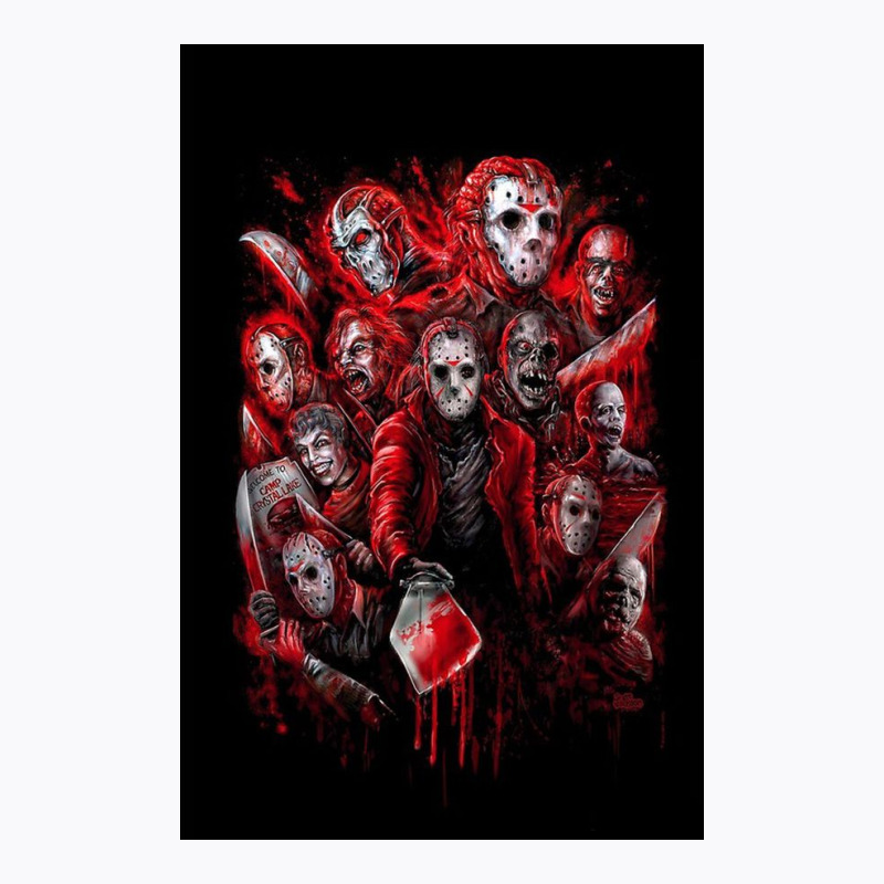 Jason Voorhees (many Faces Of) T-shirt | Artistshot