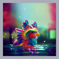 Selo Wae Cute Rainbow Eagle Splashing In Colorful Tank Dress | Artistshot