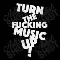 Turn The Fucking Music Up Women's V-neck T-shirt | Artistshot