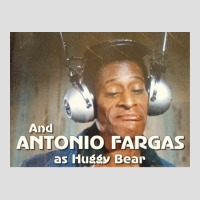 Huggy Bear Credits V-neck Tee | Artistshot