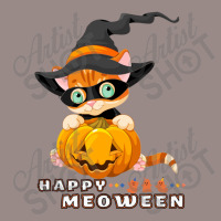 Happy Meoween Kitty Vintage T-shirt | Artistshot