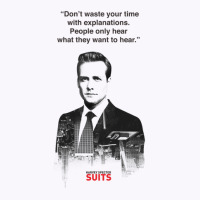 Harvey Quotes   Dont Waste Your Time Tank Top | Artistshot