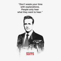 Harvey Quotes   Dont Waste Your Time Ladies Fitted T-shirt | Artistshot