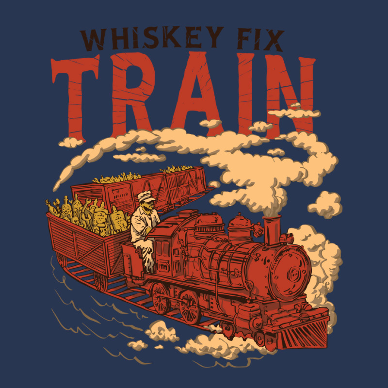 Whiskey Train Men Denim Jacket by trustedart | Artistshot