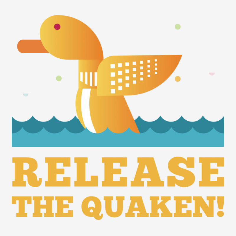 Quack Release The Quaken Blau Classic T-shirt by atitikanokok | Artistshot