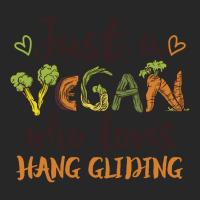 Just A Vegan Who Loves Hang Gliding Gift Tumblr Men's T-shirt Pajama Set | Artistshot