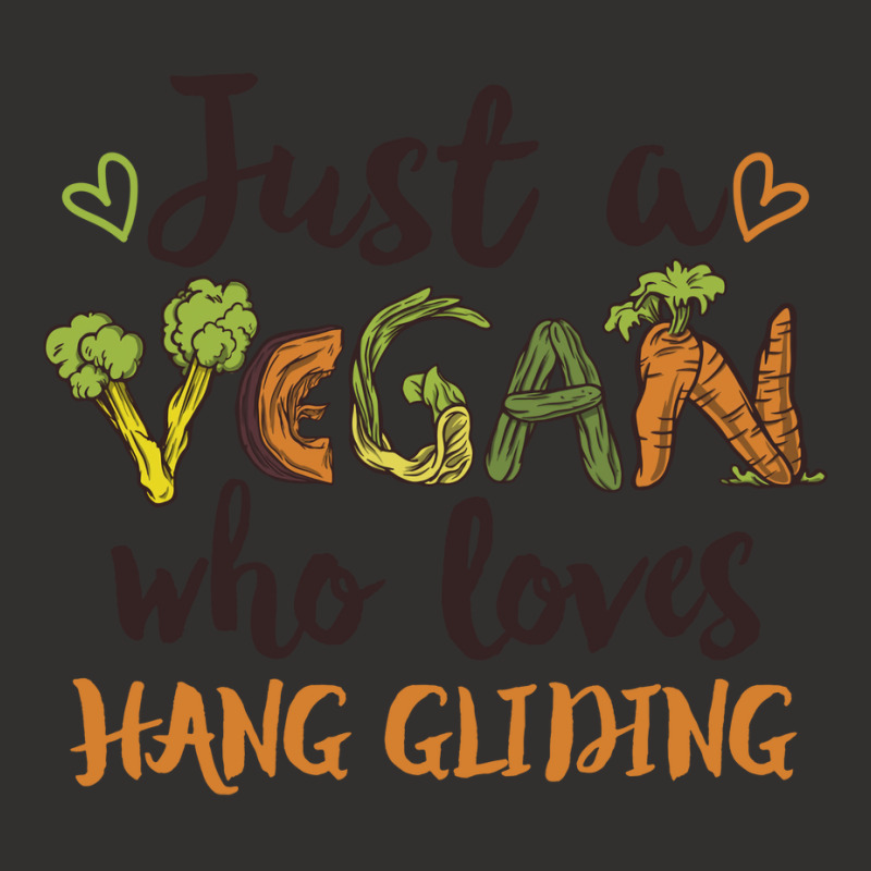 Just A Vegan Who Loves Hang Gliding Gift Tumblr Champion Hoodie by posthputinoo | Artistshot