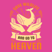 Earth Day Save Wildlife And Go To Heaven Hipster T-shirt | Artistshot