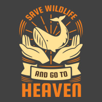 Earth Day Save Wildlife And Go To Heaven Hipster Vintage T-shirt | Artistshot