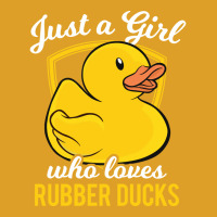 Rubber Duck Just A Girl Who Loves Rubber Ducks Red T-shirt | Artistshot