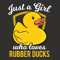 Rubber Duck Just A Girl Who Loves Rubber Ducks Red Champion Hoodie | Artistshot