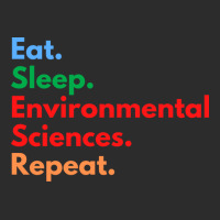 Eat Sleep Environmental Sciences Repeat Green Exclusive T-shirt | Artistshot