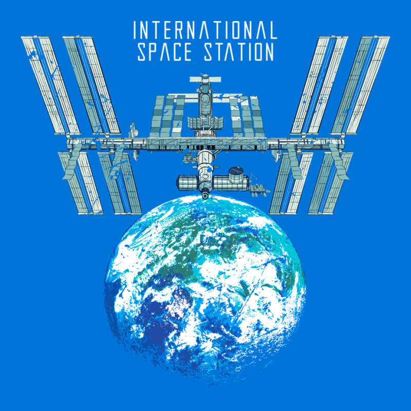 International Space Station V02 80s Graphic T-shirt by hamilswityx | Artistshot