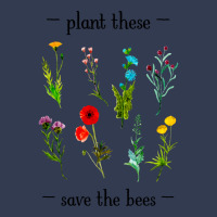 Plant These Save The Bees Watercolor Wildflowers 7 V-neck Tee | Artistshot